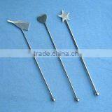 Lovely Stainless Steel Stirrer,coffee Stirrer,bar Stirrer,swizzle Stick thumbnail-1