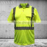 EN471 High Visibility Reflective Safety Polo Shirt thumbnail-1