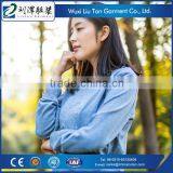 Women T-shirt 100% Cotton Knit Wear Oem Supplier thumbnail-3