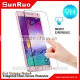 For SAMSUNG galaxy note4 tempered screen film, screen glass film for samsung note4
