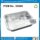 Half Size Aluminium Foil Food Steam Table Pan With Lid