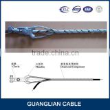 china manufacturing overhead power line fitting OPGW dead-end optical fiber tension clamp