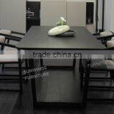 2016 Modern Simplicity 10 Year Produce Japanese Solid Wood Top Dining Table thumbnail-6