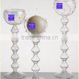 Fashion Tall Glass Cadle Holder thumbnail-1