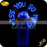 Battery-Operated Message Flashing Led Mini Fan Led Fan thumbnail-6