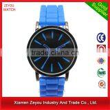 China New Fashion Silicone Watch Japan Geneva Silicone Watch Woman thumbnail-4