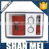 Lately Highly Favored by Women Three Sets of Pen Set(leather Wallet+key Ring +ball Pen) thumbnail-5