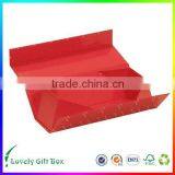 Special High Quality Hand Made Matt Laminated Paper Flat Foldable Gift Tie Box thumbnail-6