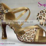 Suphini Leopard High Heel Latin Ballrom Salsa Dance Shoes thumbnail-1