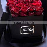 Hot Sale Valentine Gifts Flower Cardboard Rose Boxes