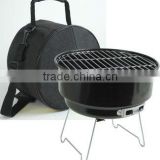 Harcoal/Cooler Bag Grill with 10-inch Chrome Cooking Grid Portable bbq