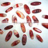 RED BANDED ONYX TAPER PIPE