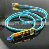 Micro Usb Cable for Power Bank and Mobile Charging Flat Usb Cable for Iphone 6 thumbnail-1
