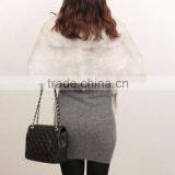 High Quality Fashion Style Mink Fur Cape From China thumbnail-5
