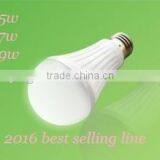 2016 Latest Energy Saving Led Bulb for Camping, Reading and so On,5w 7w 9w Rechargeable Led Emergency Light Bulb thumbnail-1