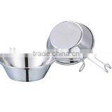 SS Unfolding Bowl,outdoor Bowl thumbnail-1