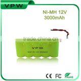 Ni MH SC 12V 3000mah Battery LED Light Battery Pack thumbnail-1