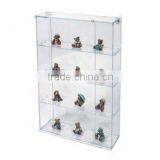 4-tier Acrylic Slat-wall Display Case with Lock