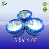 Graphene Capacitors Super Capacitor 5.5V 1F Coin Type Ultra Capacitor