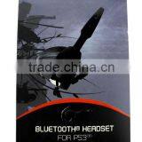 Handsfree Bluetooth Headphone Earpiece With Earhook For PS3/Slim Mobilephones Tablets thumbnail-1