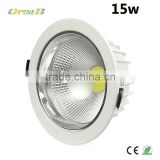 adjustable 15W CITIZEN COB LED recessed downlight / COB LED light / competitive price high power LED downlight
