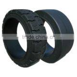 Solid Rubber Tyres for Linde Forklift Airless Tire thumbnail-2
