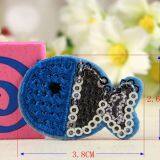 China Factory Price Latest White Cotton Patches Embroidery Textile thumbnail-5