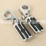32mm 1 1/4" Engine Guard Foot Peg Kit For Softail Dyna Fatboy Sportster thumbnail-3