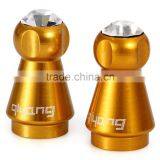 2Pcs Qiyang 6061 Cycling Bicycle Accessory Aluminum Alloy Bicycle Tyre Presta Valve Cap for MTB Road Bike thumbnail-2