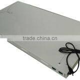 Indoor Gardening Greenhouse Standard T5 HO Fluorescent Grow Light Reflector Fixture With 2' 2feet 24W 6 Lamp Tube thumbnail-3