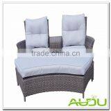 Audu 2017 Original Design Rattan Garden Outdoor Couple Chair Set thumbnail-1