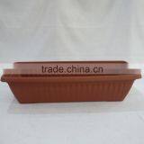 Large Seeds Flowers Engobe Clay Pots thumbnail-6