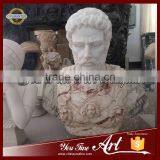 High Quality Marble Roman Head Bust Statue thumbnail-1