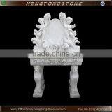 Angel Carved Natural Marble Bath Sink thumbnail-1