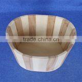 Unfinished Wooden Pail Pail Pack Washing Pail Wooden Pail With New Design thumbnail-1