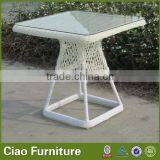Powder Coated Home Rattan Outdoor Table thumbnail-2