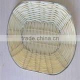 Hot Sale Handmade Plastic Rattan Bread Basket thumbnail-1