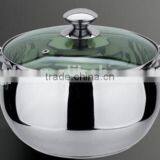 Cheap Stainless Steel Skillet&frying Pan With Single Handle thumbnail-2