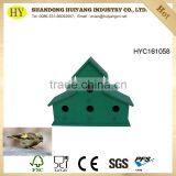 Large Bird Cage Wooden Colored Bird House thumbnail-1