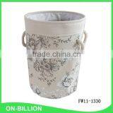 Dirty Laundry Collapsible Round Basket thumbnail-2