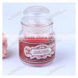 80ml 250ml 350ml Glass Wax Jar Glass Candle Holder With Mushroom Lid thumbnail-1