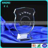 KM-ZP74 Hot! Personalization K9 Crystal Optical Glass With Coloured Glaze Engraving Glass Trophy thumbnail-6