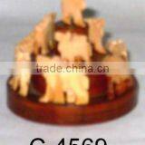 Carved Wooden Animals/Wooden Carvings/Wood Camel Carving-B thumbnail-1