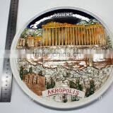 Wholesale Custom 3D Ceramics AKROPOLIS Athens Greece Plate Souvenir for Sale thumbnail-3