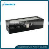 6 Grid Watch Display Storage Case Jewelry Collection Organizer Leather Box thumbnail-1