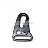 1-1/4" HK Hook, Zinc Alloy Metal Hook, HK Snap Hooks Gun Sling Hook, Snap Hook in Dull Black thumbnail-2