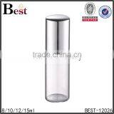 Wholesale 8ml 10ml 12ml 15ml Silver Aluminum Cover Roll on Fragrance Perfume Bottle Cosmetic Clear Empty Bottle of Perfume thumbnail-3