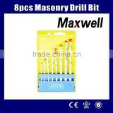 8pcs Masonry Drill Bit thumbnail-1