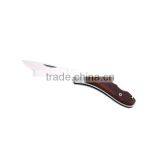 A21-1025 Stainless Steel Blade Pakkawood Handle Folding Knife thumbnail-1