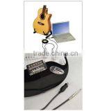 3M Guitar Bass 1/4'' 6.3mm Jack To USB Link Connection Instrument Cable Adapter thumbnail-3